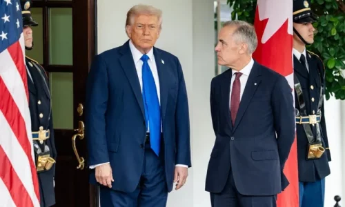 Trump Says Canada Will Face 100 Percent Tariffs if It ‘Makes a Deal With China’