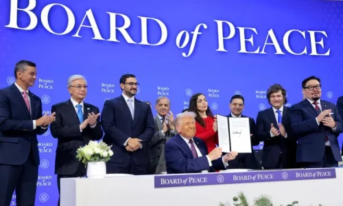 Trump Unveils His Board of Peace in Davos