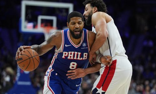 Embiid y George lideran a los 76ers en victoria 131-110 sobre los Wizards