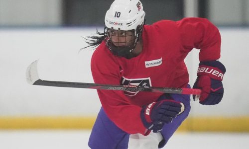 Laila Edwards prepares to make Olympic debut as USA Hockey’s first Black female