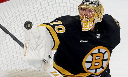 Bruins burn Flames with home cooking in 4-1 victory