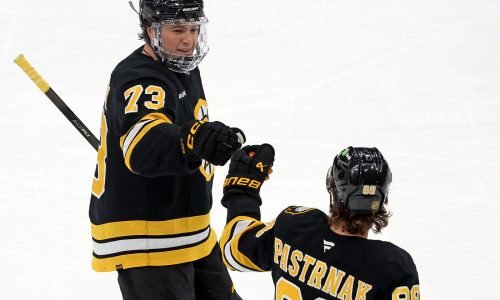 Bruins notebook: Charlie McAvoy rising to occasion