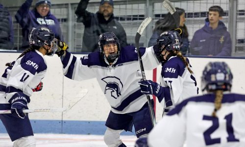 St. Mary’s tops Malden Catholic girls hockey team in overtime
