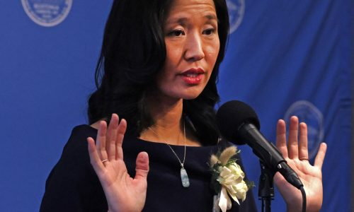 Mayor Wu ignores Boston’s ‘fiscal crisis’ driven by falling office values in inaugural address