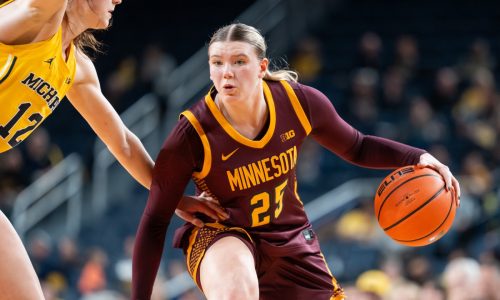 Women’s basketball: Grocholski scores game-high 22 but Gophers fall at Michigan