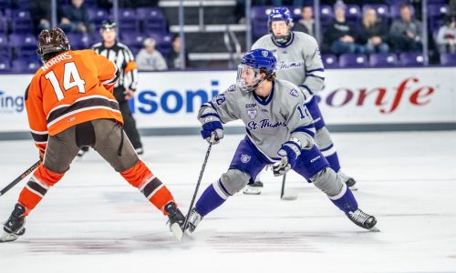 Men’s hockey: Alex Gaffney has found a home, and his game, at St. Thomas