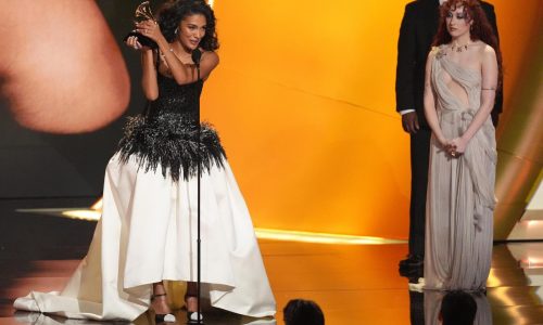 Olivia Dean wins Grammy award for best new artist