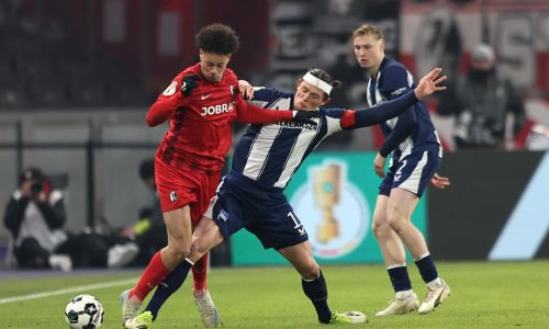 Freiburg vence a Hertha Berlín en penales y avanza a semifinales de la Copa de Alemania