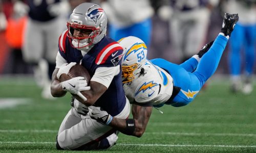 What sparked Patriots wideout’s career-best season? ‘Drake Maye’