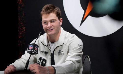 Drake Maye, Patriots coaches downplay shoulder injury ahead of Super Bowl LX