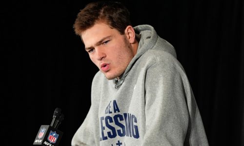 Patriots QB Drake Maye following in Tom Brady’s footsteps, far beyond football