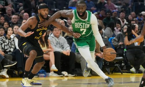 Jaylen Brown’s triple-double leads Celtics past Warriors in All-Star return