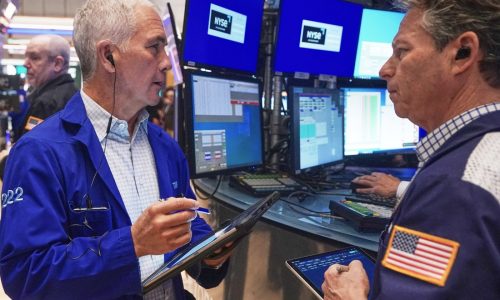 Wall Street heading toward losing week; Block cuts 40% of its workforce citing shift to AI