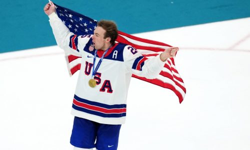 Charlie McAvoy basks in Olympic glory