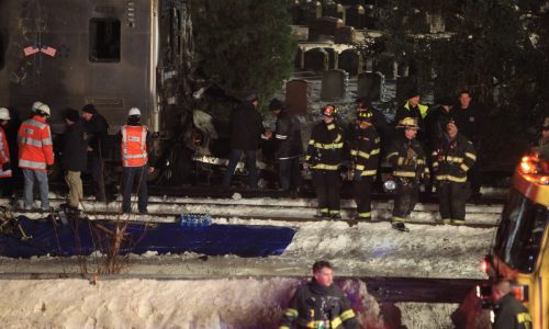 Today in History: February 3, Commuter train slams into SUV near New York City, killing 5