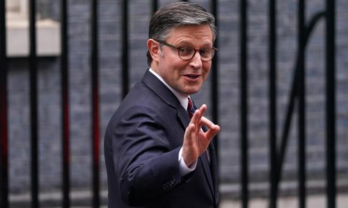 Johnson says no quick House vote to end partial shutdown and blames Democrats for their ICE demands