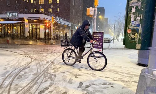 Los neoyorquinos se cobijan de la ventisca entre alertas y prohibiciones de desplazamientos