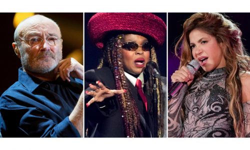 Phil Collins, Lauryn Hill, INXS, Iron Maiden y Shakira reciben nominaciones al Salón del Rock