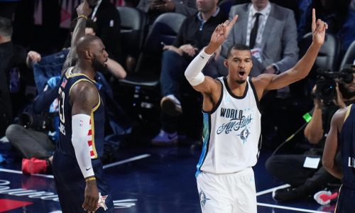 La intensidad de Wembanyama desde el salto inicial abona al nuevo formato del Juego de Estrellas