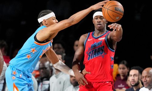 Edgecombe guía al Equipo Vince a victoria en Duelo de Estrellas Ascendentes de la NBA