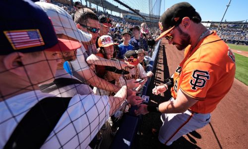 Bryce Eldridge afronta grandes expectativas con los Gigantes y asimila el mensaje: sé tú mismo