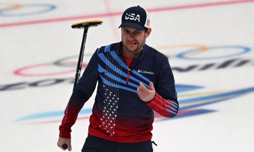 Olympic curler John Shuster content despite watching Team USA from afar