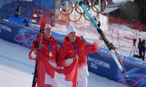 Franjo von Allmen gana sus segundo oro en los Juegos de Invierno