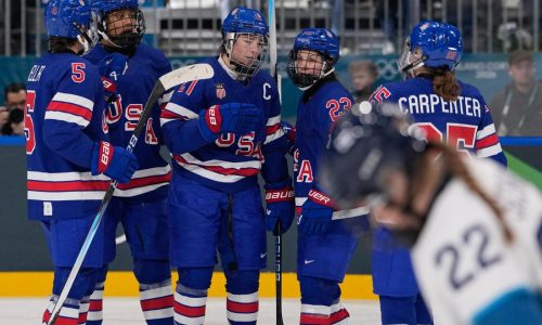 US hockey’s Hilary Knight and speedskater Brittany Bowe post video of their engagement at Olympics