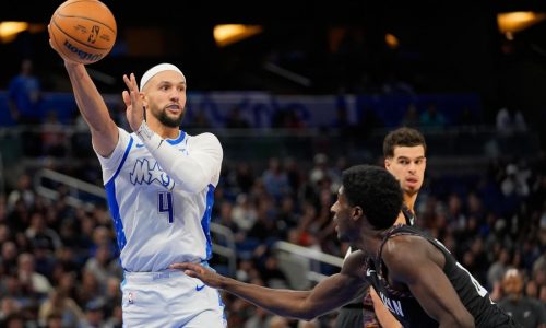 Primer triple-doble en la carrera de Jalen Suggs da triunfo a Magic, 118-98 sobre Nets