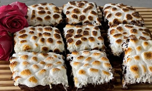 Delicious S’Mores Brownies for Valentine’s Day