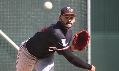 Mellizos: Pablo López termina temprano sesión de bullpen por dolor de codo