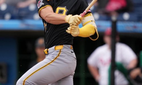 Prospecto de Piratas Konnor Griffin pega 2 jonrones, uno ante Ranger Suárez