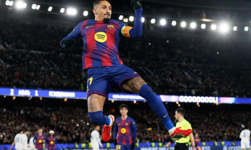 Raphinha sigue en duda para semifinal de la Copa del Rey del Barcelona contra el Atlético de Madrid