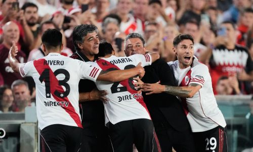Gallardo se despide de River con victoria 3-1 sobre Banfield