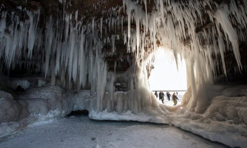Apostle Island ice caves likely closed for season after storm