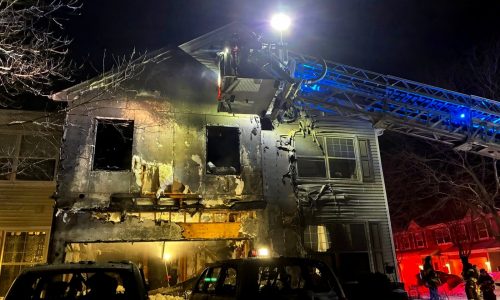 Woman treated for smoke inhalation after Hugo fire