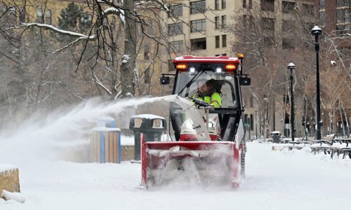 Slow morning commute after several inches of snow fell in metro