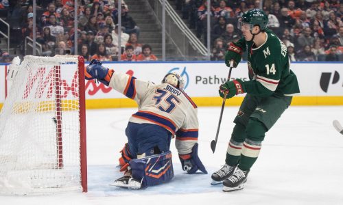 Wild hit a goal gusher to sweep season series with Edmonton