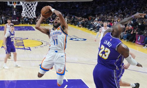 Jalen Williams regresa de lesión y lidera a Thunder en victoria 119-110 sobre Lakers