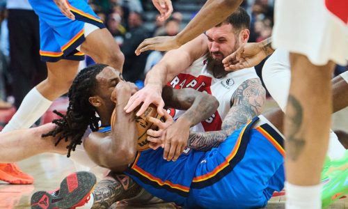 Wallace iguala su récord con 27 puntos; Thunder, el mejor de la NBA, vence a Raptors por 116-107