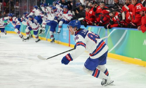 Jack Hughes scores in overtime as United States beats Canada for gold at the Olympics