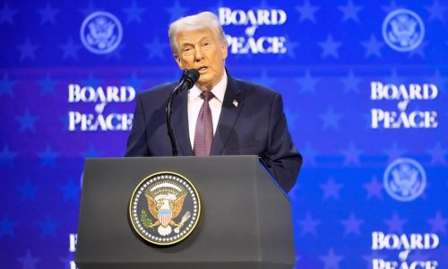 Trump sostendrá primera reunión de su Junta de Paz