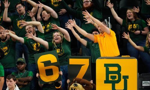 The ‘6-7’ craze is going strong at NBA and college basketball games
