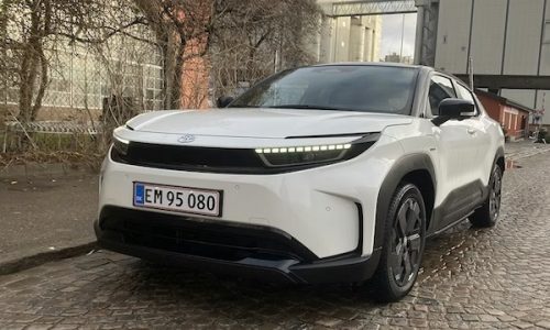 Denmark January 2026: Toyota bZ4X #1, Urban Cruiser lands at #5