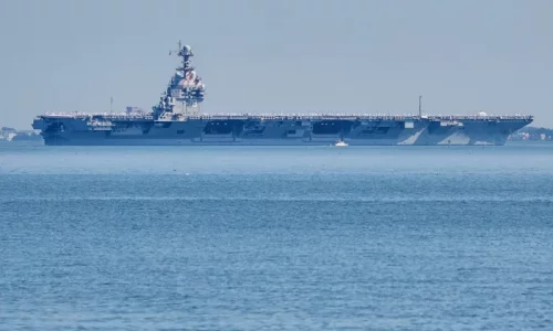 Trump Appears to Confirm 2nd Aircraft Carrier Being Prepared for Middle East Deployment