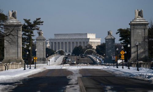 Trump says Washington has waited 200 years for the arch he wants to build. Not quite