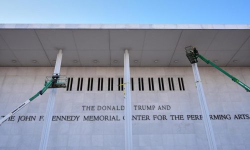 Trump says he won’t tear down the Kennedy Center arts venue but it needs to be closed for repairs