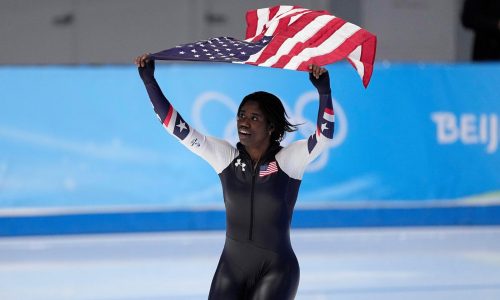Speedskater Erin Jackson, bobsledder Frank Del Duca picked as US flagbearers for Winter Olympics