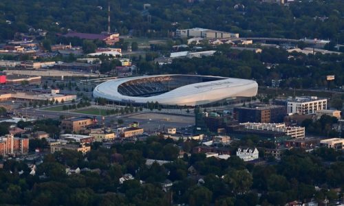Drones on again tonight for more light shows at Allianz Field