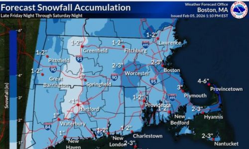 Massachusetts could see some ‘snow squalls’ as the extreme bitter cold arrives